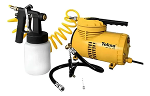 Compressor Ar Direto Com Kit Cd12151bk Tekna Cor Amarelo Frequência 60 Hz