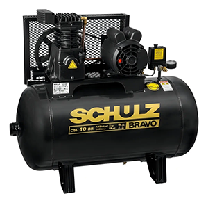 Compressor de Ar Schulz Bravo de 100 L e 2 Hp