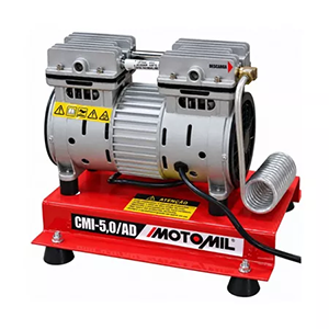 Motocompressor 5 Pés Isento de Óleo 2HP 220V Motomil CMI-5,0AD